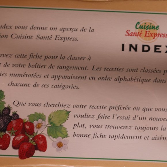 Cuisine santé express French Français recette sur cartes - Picture 9 of 11
